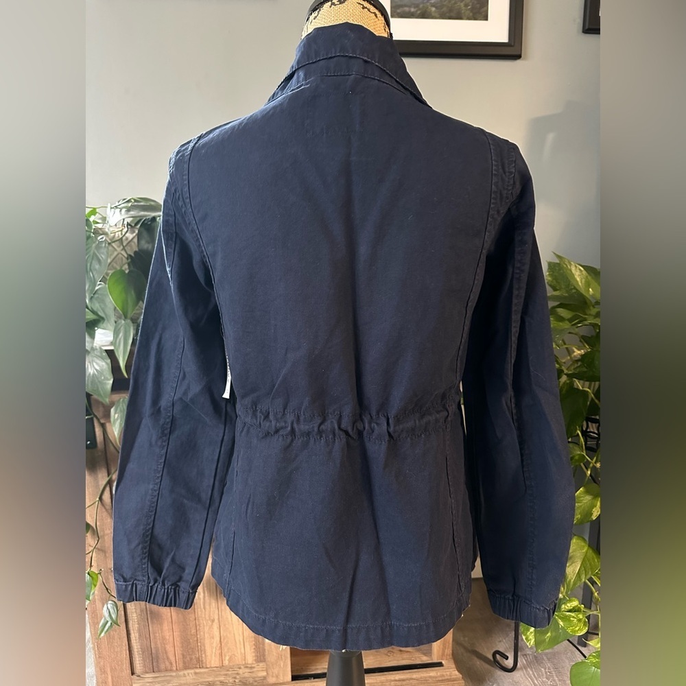 Old Navy Utility Jacket. Navy Blue/Size XS. NWT. - Picture 2 of 5
